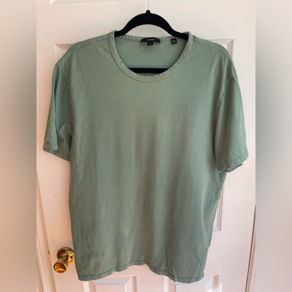 Vince Light Green Men’s T-Shirt